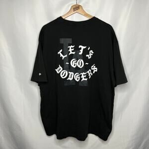 Born x Raised BXR MLB New Era Los Angeles Dodgers Let's Go Baseball Logo Tee XL